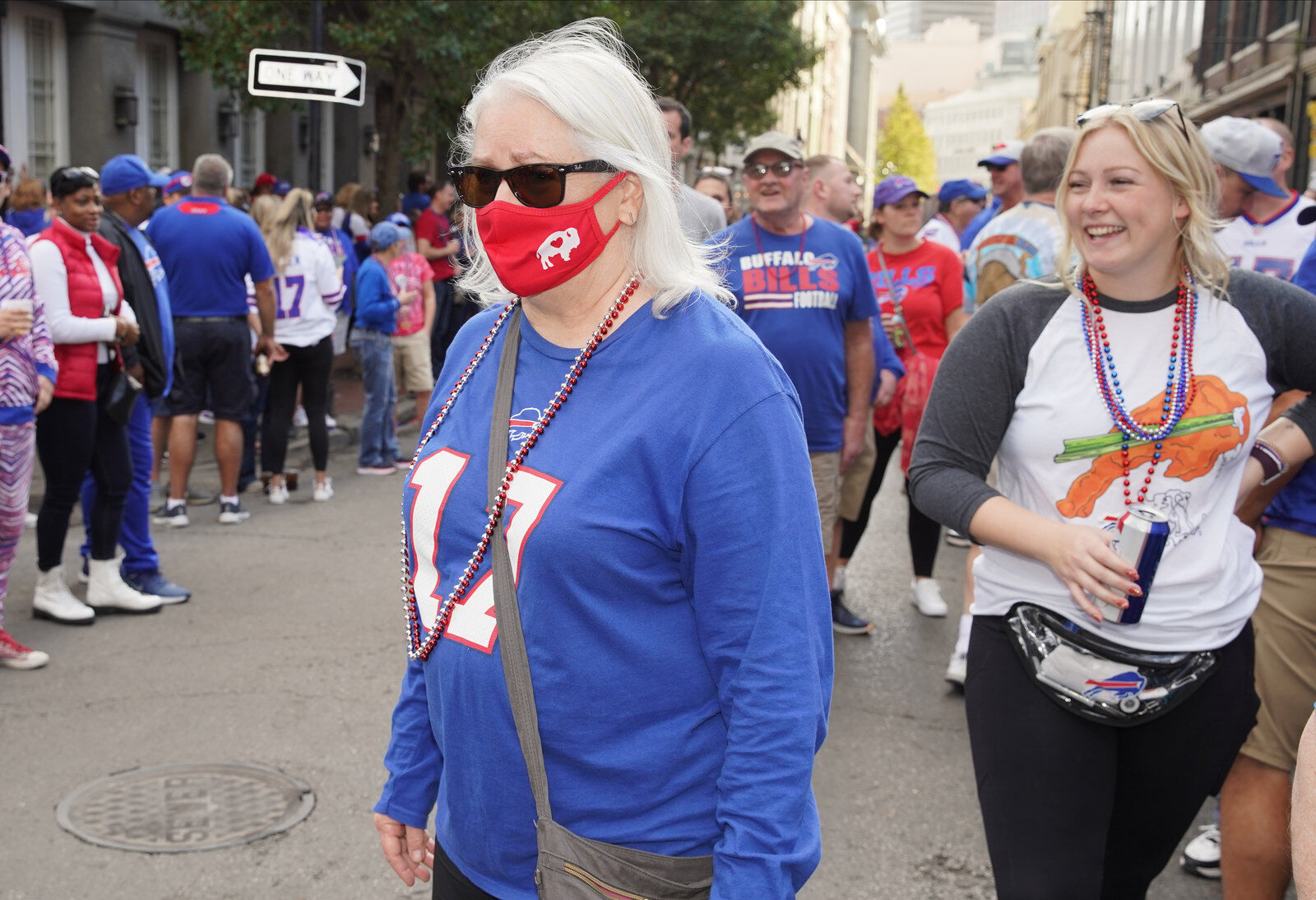 Buffalo Bills packers of NOLA Takeover Parade